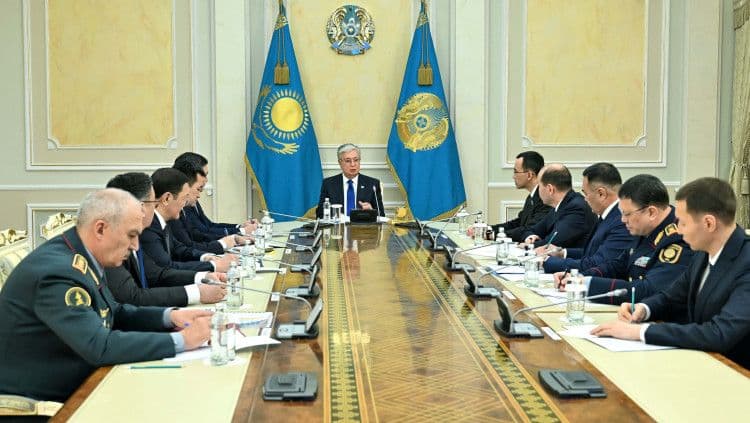 Касым-Жомарт Токаев провел заседание Совета безопасности