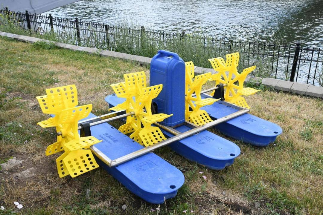 В столице проходят работы по очистке реки Акбулак