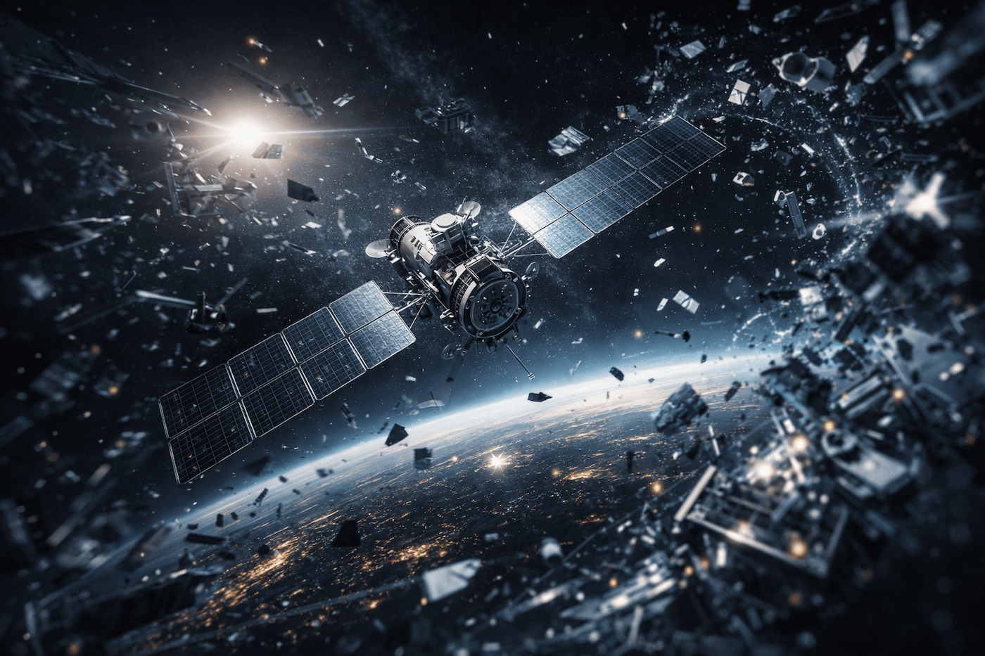 Вариант утилизации космического мусора: медленнее, но эффективнее