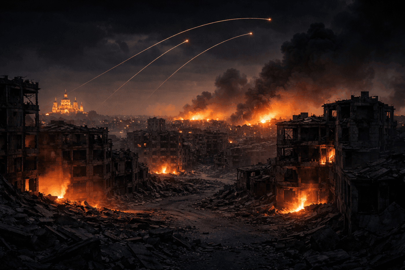 Ближний Восток в огне. Афгано-пакистанская эскалация. Ушел католикос Грузии