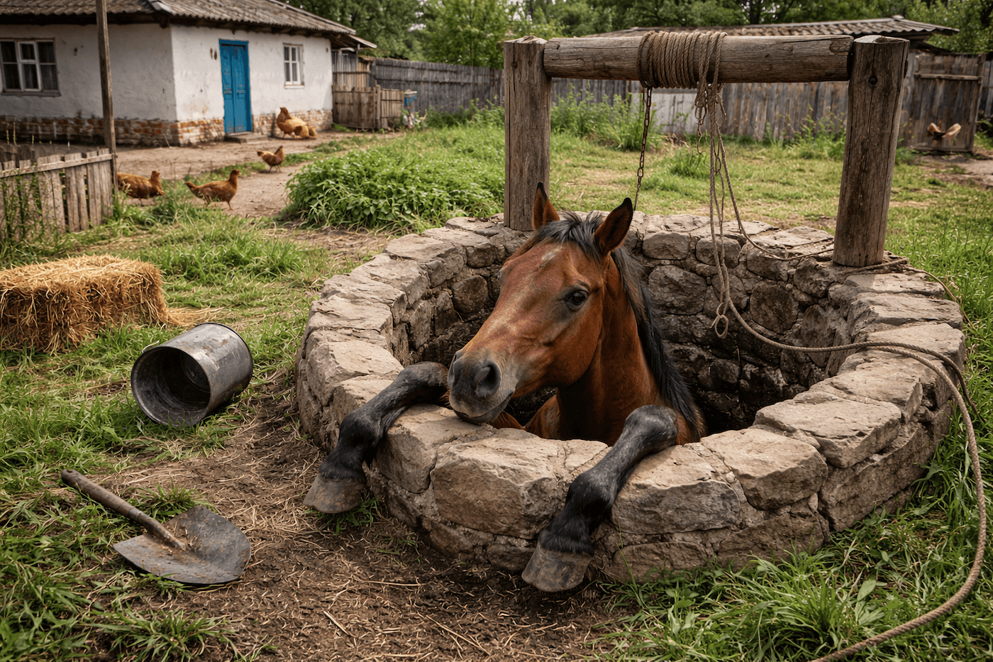 Лихой жеребец