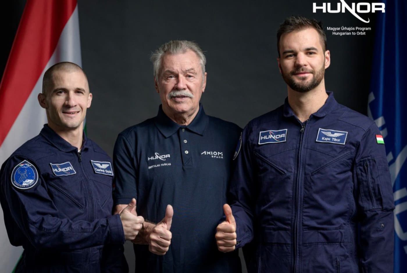 Космонавты Венгрии в Казахстане