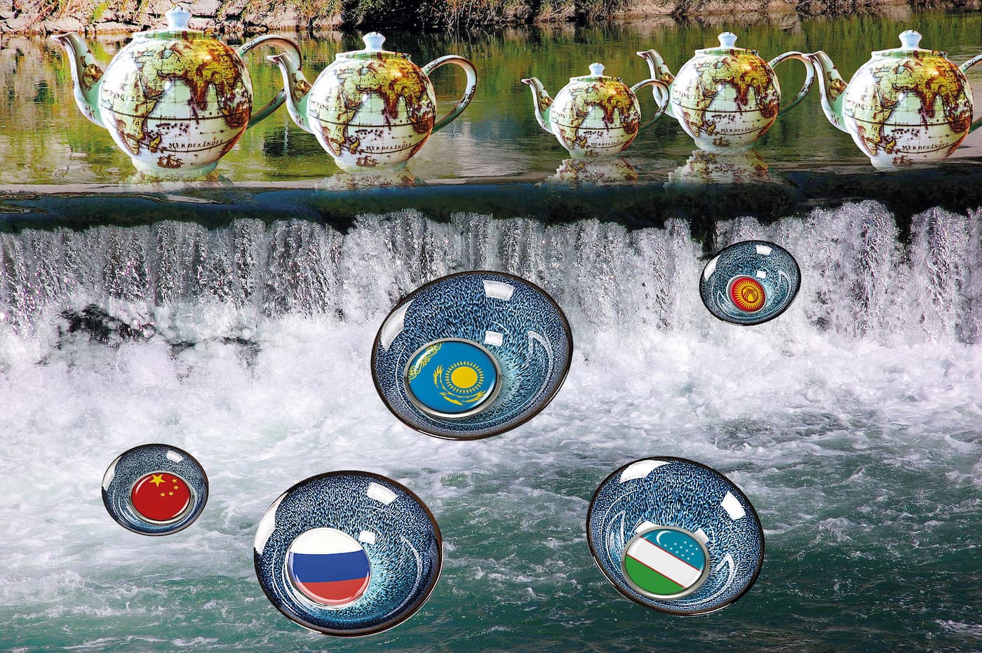 Отдыхаем — воду пьем, заседаем — воду льем