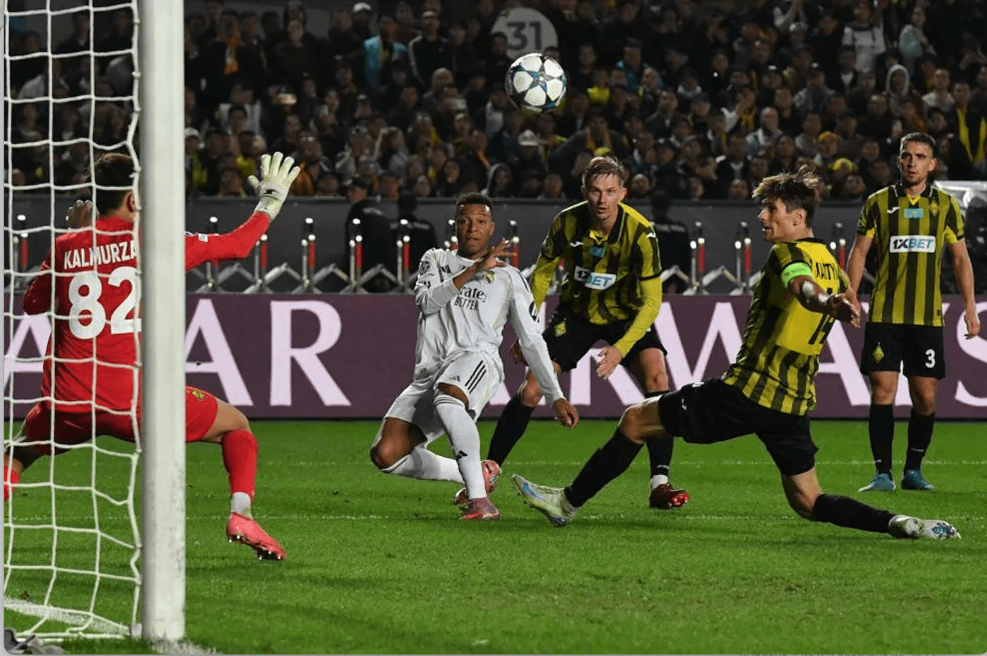 «Кайрат» на последнем месте, «Реал» - на первом  